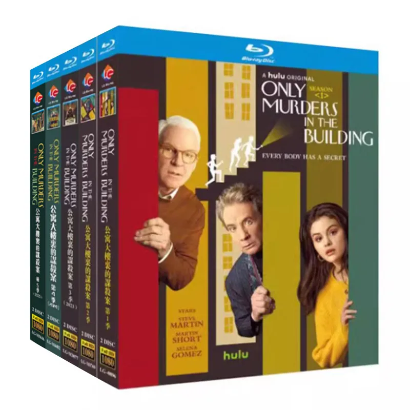 Blu-ray Disc Set for Murder in the Apartment Building TV Series Seasons 1-5 Ultra HD Blu-ray
Blu-ray Disc Set for Murder in the Apartment Building TV Series Seasons 1-5 Ultra HD Blu-ray