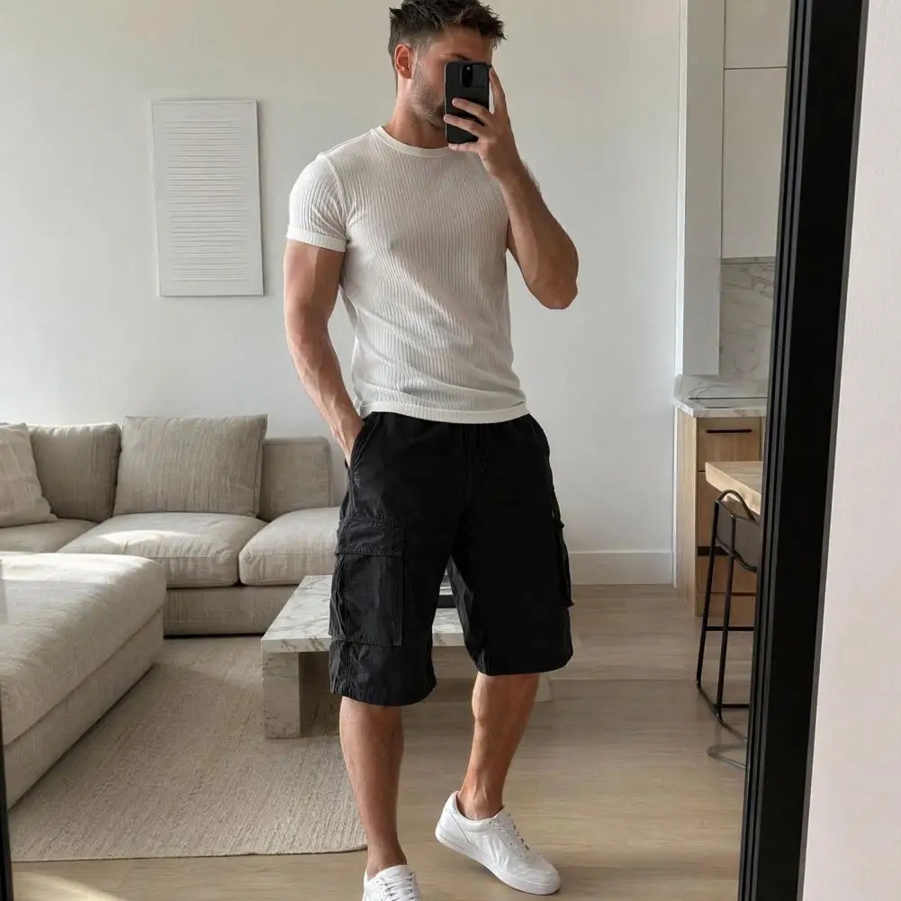 Summer Shorts for Men,Outdoor Activity Shorts with Adjustable Elastic Waistband, Loose Fit Sport Shorts for Casual Wear
Summer Shorts for Men,Outdoor Activity Shorts with Adjustable Elastic Waistband, Loose Fit Sport Shorts for Casual Wear