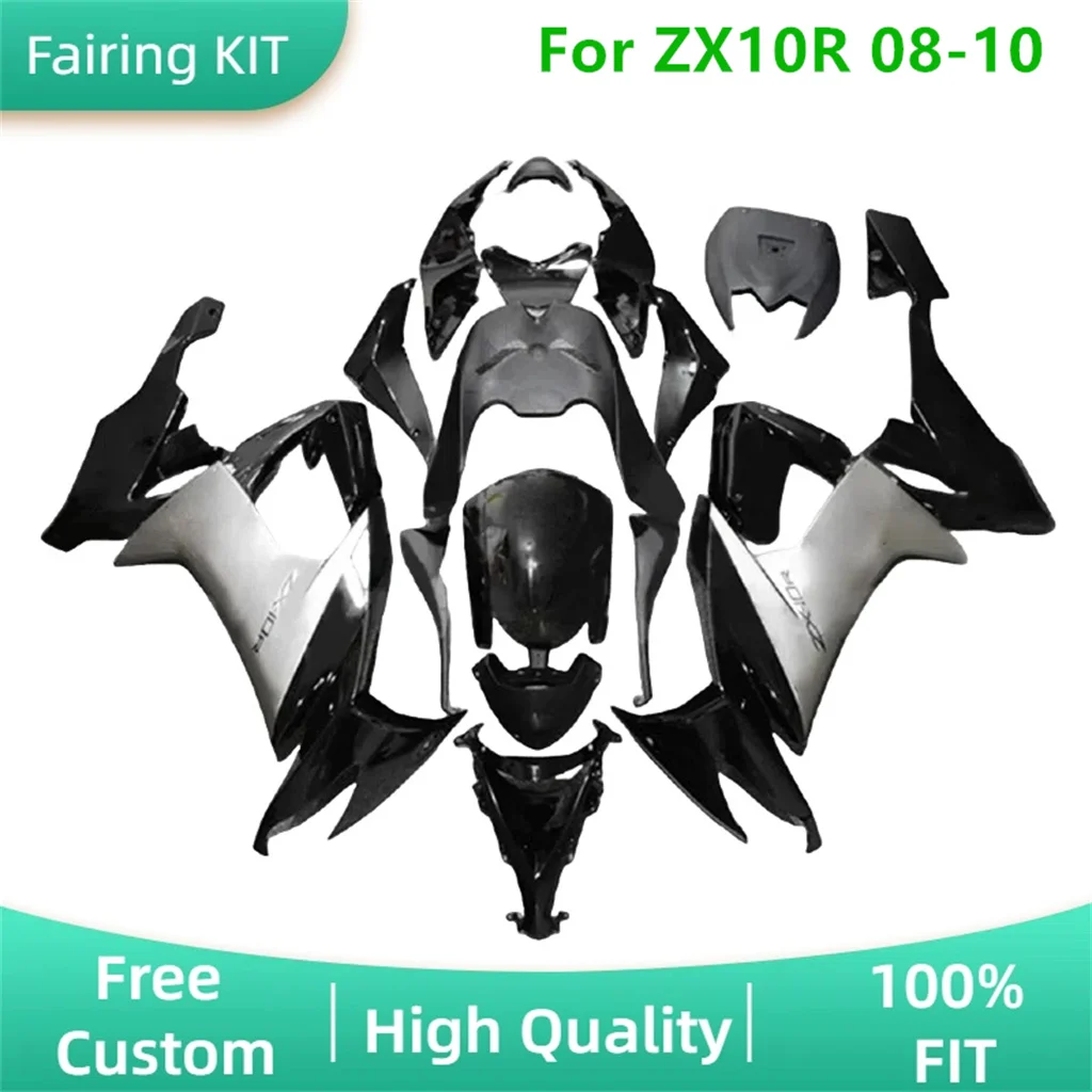 For Kawasaki 08 09 10 ZX-10R 2008 2009 2010 ZX 10R Motocycle Fairings Set High Quality ABS Road Racing Repair Aftermarket Parts
For Kawasaki 08 09 10 ZX-10R 2008 2009 2010 ZX 10R Motocycle Fairings Set High Quality ABS Road Racing Repair Aftermarket Parts
