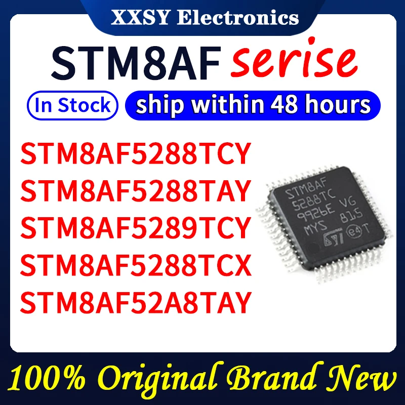 STM8AF5288TAY STM8AF5288TCY STM8AF5289TCY STM8AF5288TCX STM8AF52A8TAY Новый В наличии
STM8AF5288TAY STM8AF5288TCY STM8AF5289TCY STM8AF5288TCX STM8AF52A8TAY Новый В наличии