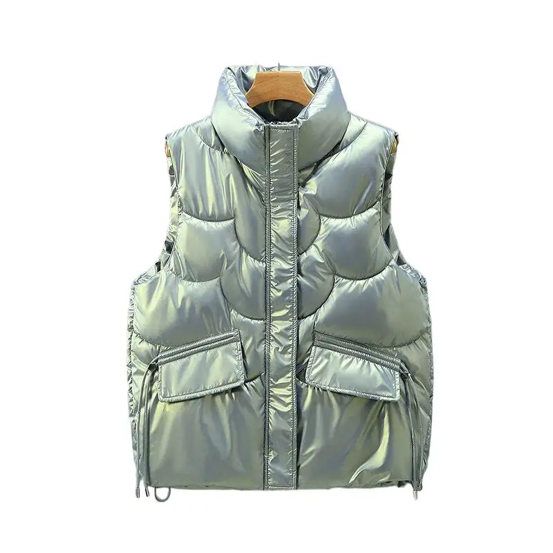 2024 Winter Waistcoat New Fashion pink white waterproof Warm down Vest Jacket Female Green Loose Sleeveless Padded coat
2024 Winter Waistcoat New Fashion pink white waterproof Warm down Vest Jacket Female Green Loose Sleeveless Padded coat