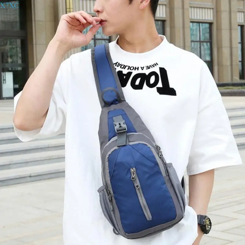 X7XC Легкие плечевые рюкзаки для мужчин Сумка через плечо Нейлоновая сумка на ремне Нагрудная сумка
X7XC Легкие плечевые рюкзаки для мужчин Сумка через плечо Нейлоновая сумка на ремне Нагрудная сумка