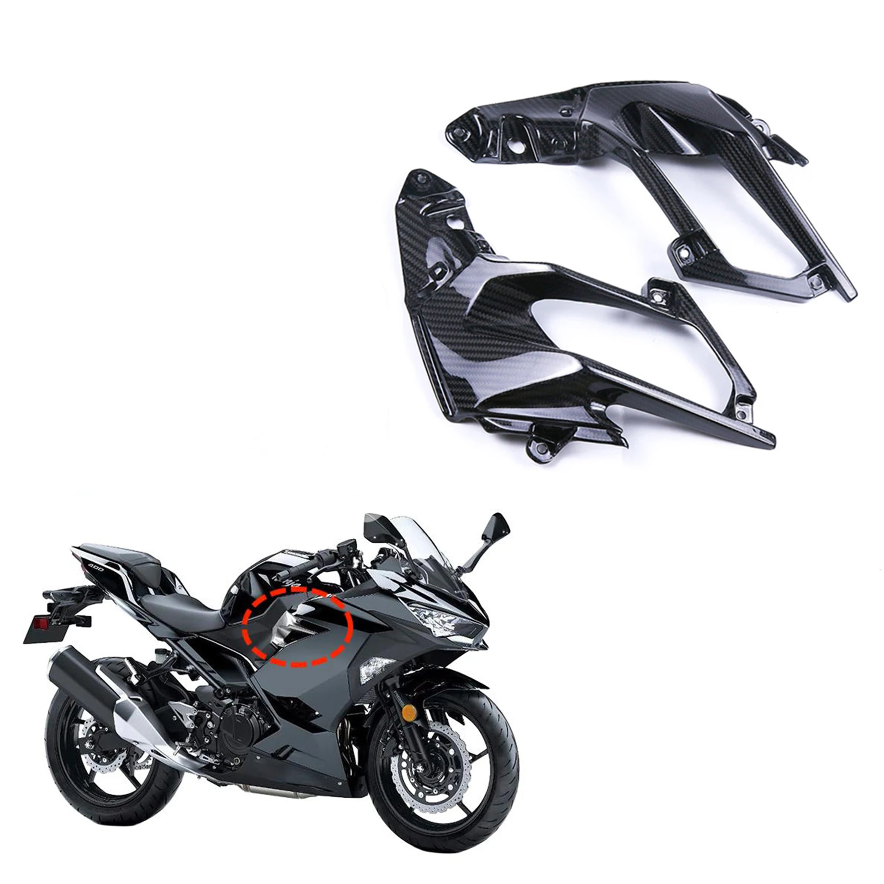 Motorcycle Front Upper Cover Frame Side Panel Fairing For Kawasaki Ninja 400 NINJA250 2018 2019 2020 2021 2022 Accessories
Motorcycle Front Upper Cover Frame Side Panel Fairing For Kawasaki Ninja 400 NINJA250 2018 2019 2020 2021 2022 Accessories