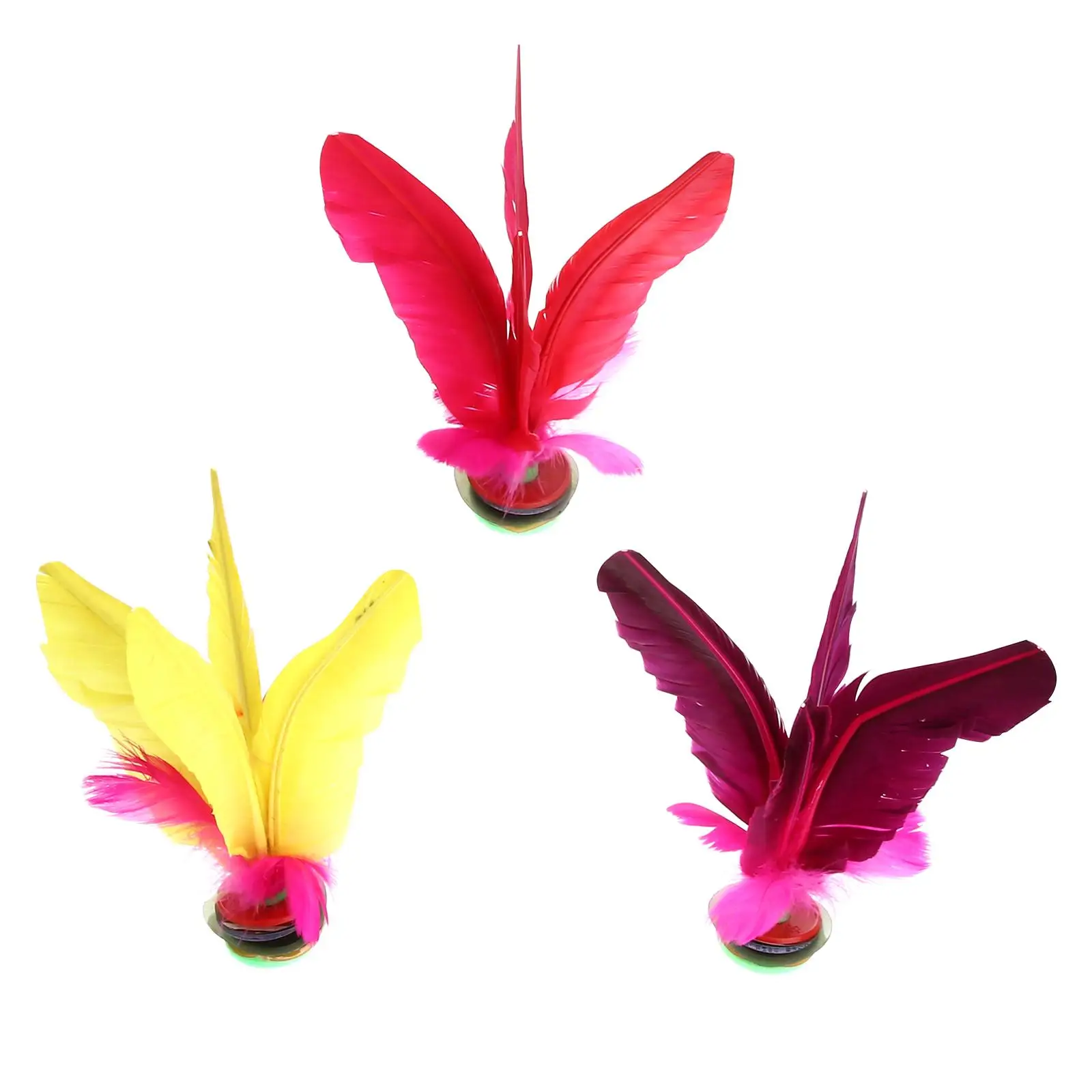 3 Pcs Shuttlecock Kick Toy Kicking Shuttlecock Game Fun Game Indoor Outdoor Exercise Match Multiplayer Jianzi
3 Pcs Shuttlecock Kick Toy Kicking Shuttlecock Game Fun Game Indoor Outdoor Exercise Match Multiplayer Jianzi