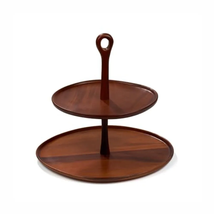 Portables Two-Tier Server – 14” Acacia Wood Display with Organic Silhouette & Smooth Finish – Ideal for Appetizers, Desserts & T
Portables Two-Tier Server – 14” Acacia Wood Display with Organic Silhouette & Smooth Finish – Ideal for Appetizers, Desserts & T