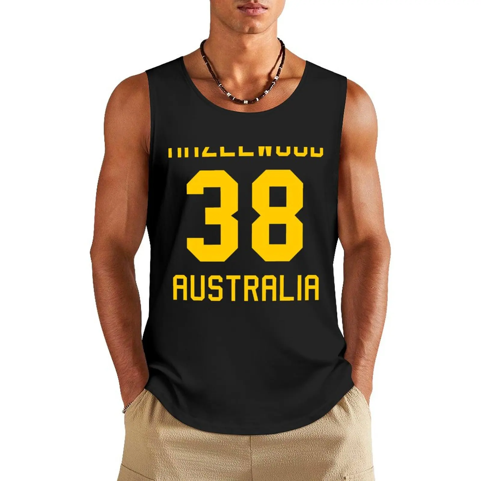 Josh Hazlewood 38 Australian Cricket Jersey Tank Top Men's sports t-shirt sleeveless vest men T-shirt men Men's t-shirts
Josh Hazlewood 38 Australian Cricket Jersey Tank Top Men's sports t-shirt sleeveless vest men T-shirt men Men's t-shirts