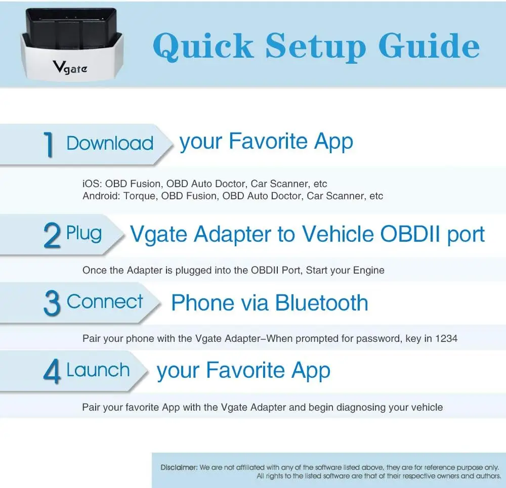 iCar 3 WiFi OBD2 Scanner for iPhone iPad Android Car Diagnostic Tool, White
iCar 3 WiFi OBD2 Scanner for iPhone iPad Android Car Diagnostic Tool, White