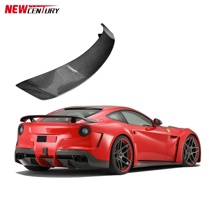 Подходит для модифицированного кузова F12, заднее крыло Novitec Rosso из углеродного волокна
Подходит для модифицированного кузова F12, заднее крыло Novitec Rosso из углеродного волокна