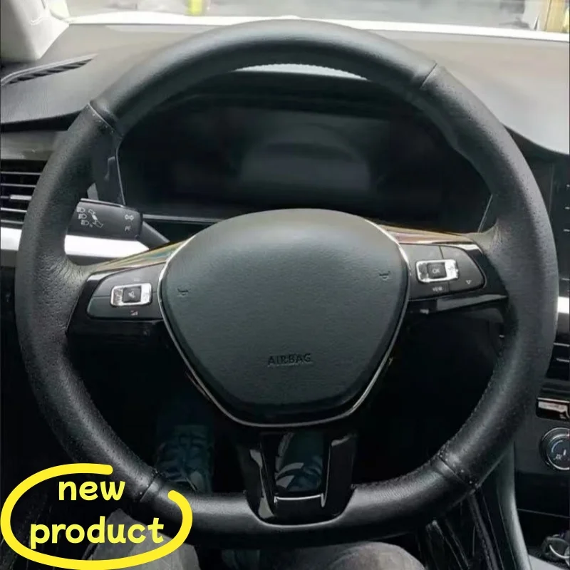Custom Hand-stitched Black Microfiber Leather Steering Wheel Cover For VW Golf 7 Mk7 Touran Up New Polo Jetta Passat B8 Tiguan
Custom Hand-stitched Black Microfiber Leather Steering Wheel Cover For VW Golf 7 Mk7 Touran Up New Polo Jetta Passat B8 Tiguan