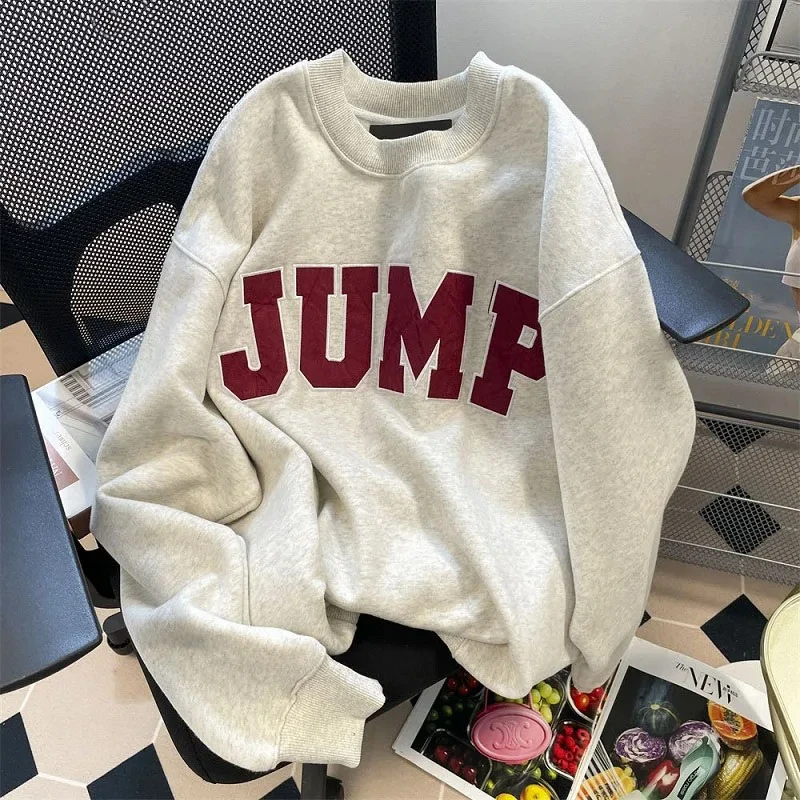 Harajuku Fashion Leisure Spring Autumn New Cotton Round Neck Hoodie Men Women With Same Letter Printed Couple With Hoodie Tops
Harajuku Fashion Leisure Spring Autumn New Cotton Round Neck Hoodie Men Women With Same Letter Printed Couple With Hoodie Tops