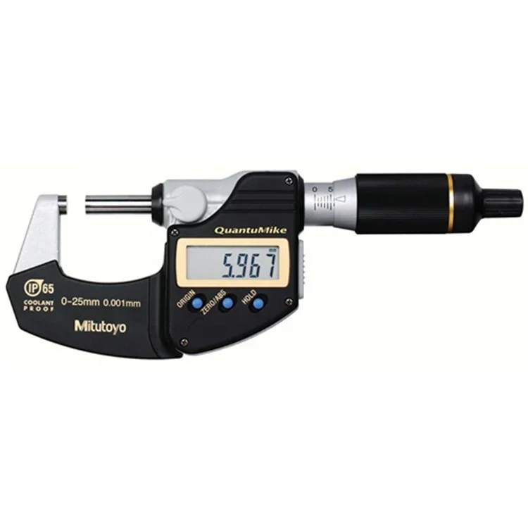 New MITUTOYO Digital Micrometer QuantuMike MDE25MX 293-140-30 Coolant Proof Micrometer 0-25 mm Range
New MITUTOYO Digital Micrometer QuantuMike MDE25MX 293-140-30 Coolant Proof Micrometer 0-25 mm Range