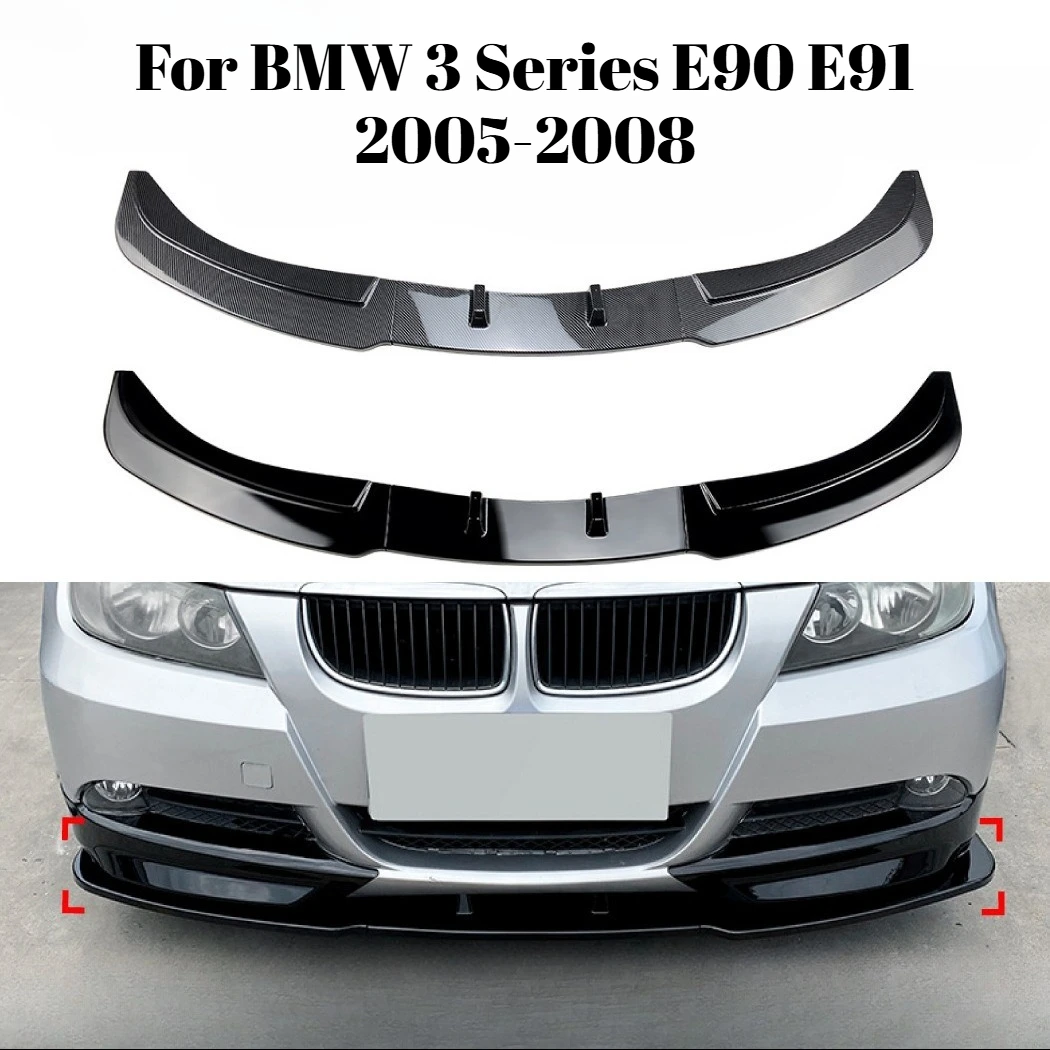 Front Lip Spoiler For BMW 3 Series E90 E91 2005-2008 Front Bumper Lip Spoiler Exterior Styling Modification Car Accessories Kits
Front Lip Spoiler For BMW 3 Series E90 E91 2005-2008 Front Bumper Lip Spoiler Exterior Styling Modification Car Accessories Kits