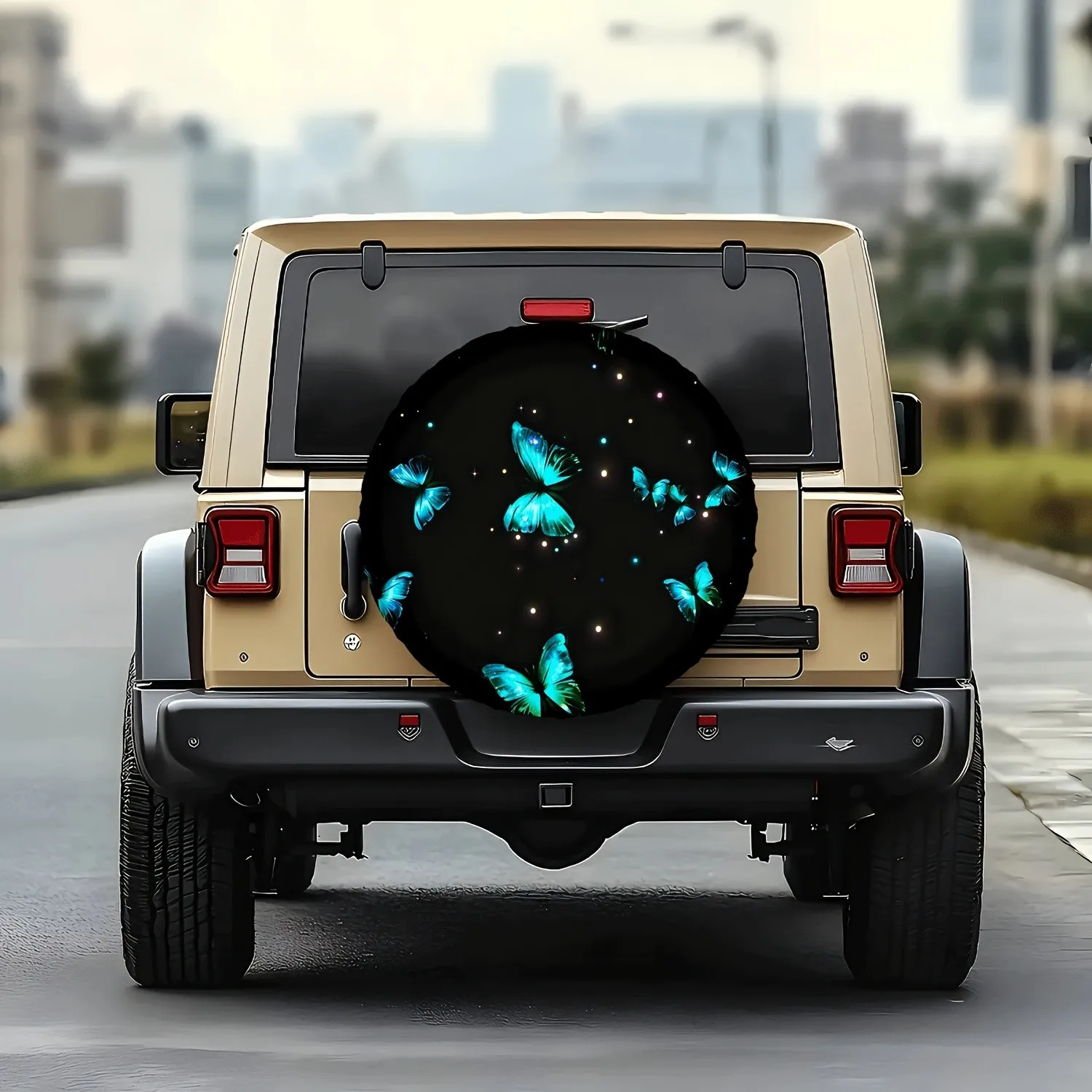 Fluorescent Butterfly Tire Cover Polyester Protector Dustproof Sunscreen Spare Wheel Sleeve
Fluorescent Butterfly Tire Cover Polyester Protector Dustproof Sunscreen Spare Wheel Sleeve