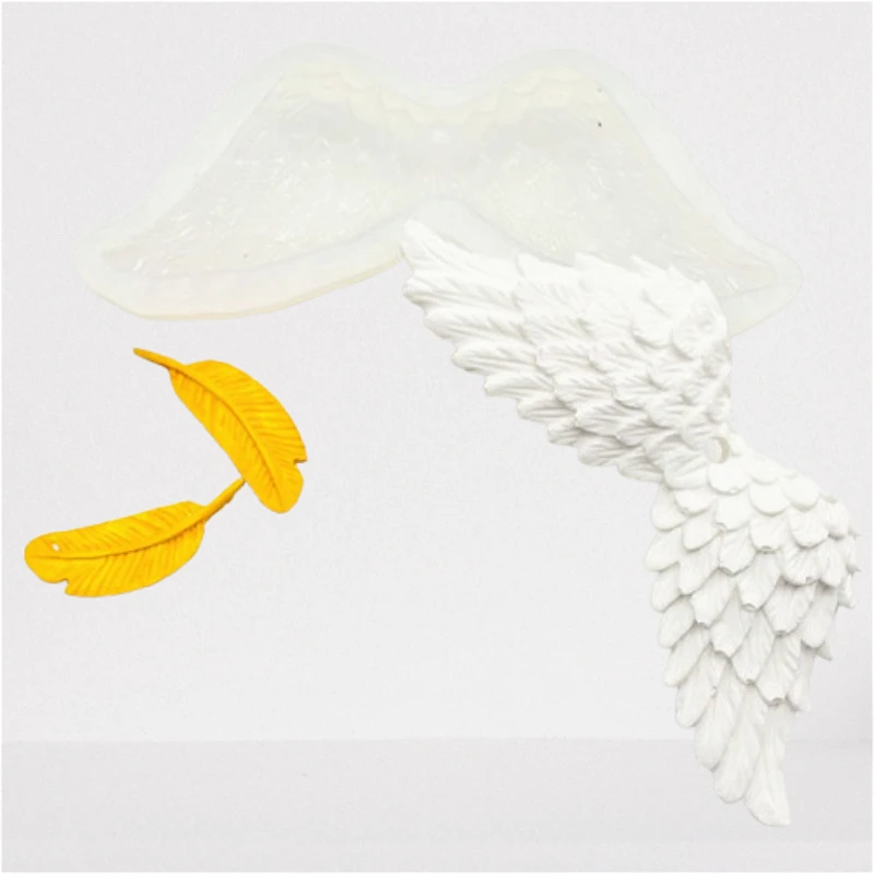 Wings Shape Candle Chocolate Fondant Cake Silicone Mold Creative Angel Wings Feather Wings Silicone Mold 1PC
Wings Shape Candle Chocolate Fondant Cake Silicone Mold Creative Angel Wings Feather Wings Silicone Mold 1PC