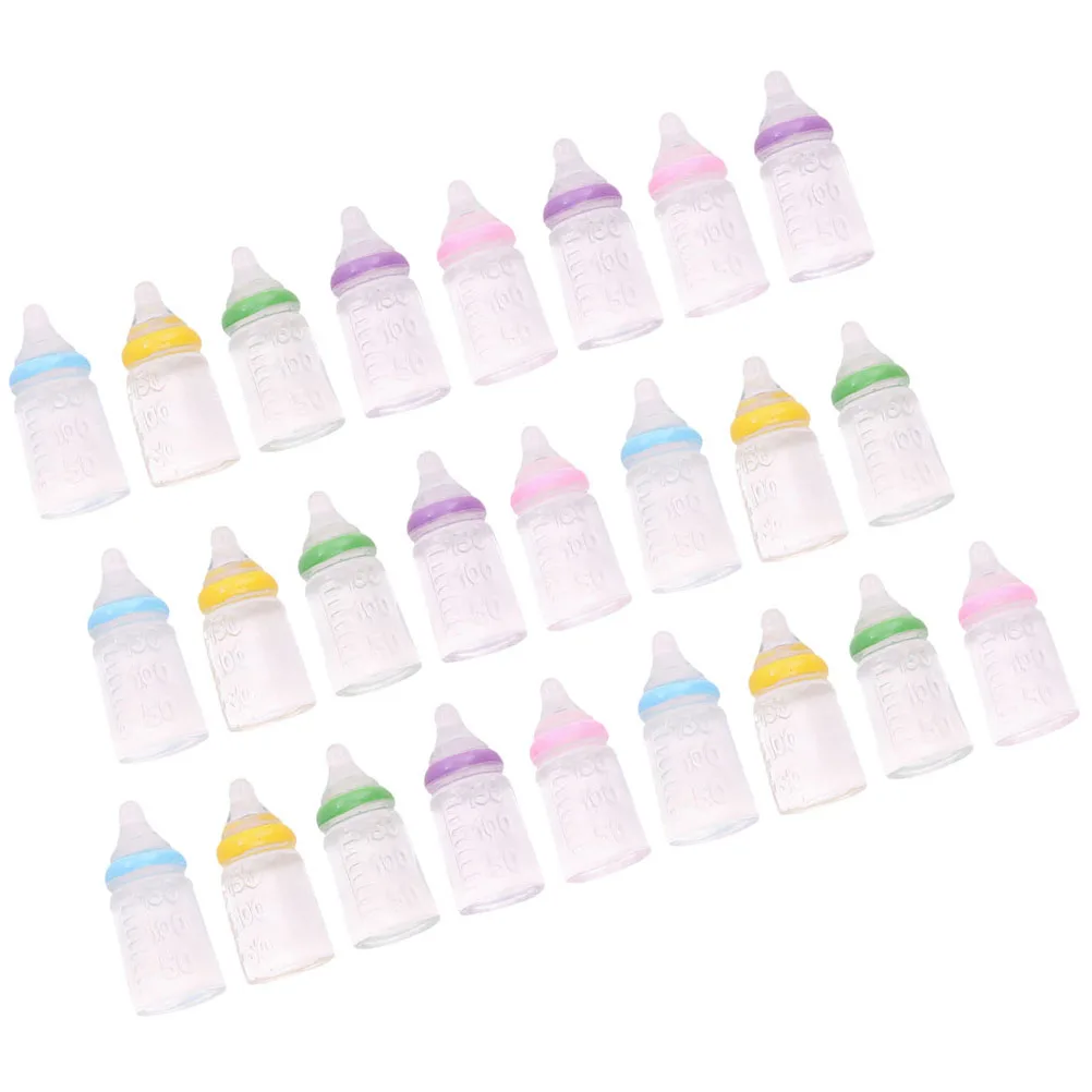 25Pcs Mini Baby Bottle Plaything Cute Baby Bottle Decor Perfect for Baby Shower Parties
25Pcs Mini Baby Bottle Plaything Cute Baby Bottle Decor Perfect for Baby Shower Parties