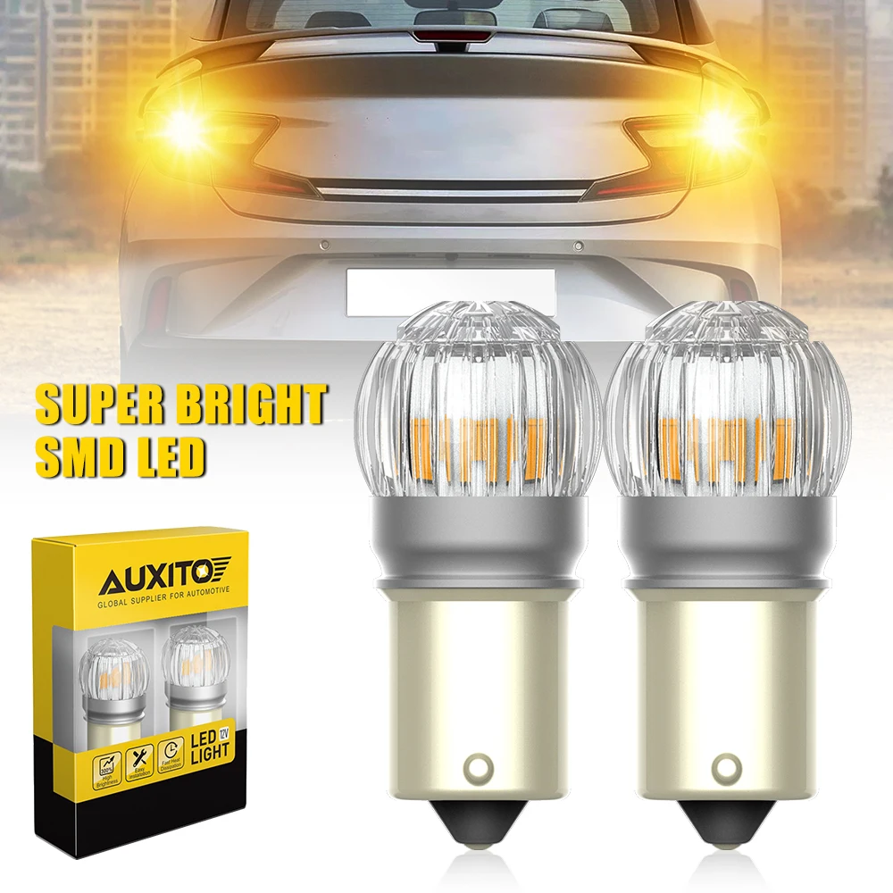 2Pcs AUXITO BA15S P21W 1156 LED Bulb Amber White Car Reverse Light Turn Signal Lamp DRL For Skoda Octavia Superb 3 BMW Ford Kia
2Pcs AUXITO BA15S P21W 1156 LED Bulb Amber White Car Reverse Light Turn Signal Lamp DRL For Skoda Octavia Superb 3 BMW Ford Kia