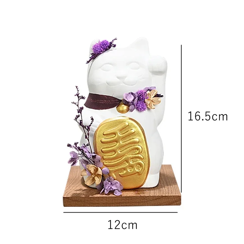6 Inch Colorful Maneki Neko Ceramic Fortune Cat With Wooden Stand Preserved Flower Collective Lucky Cat Gift Decoration Ornament
6 Inch Colorful Maneki Neko Ceramic Fortune Cat With Wooden Stand Preserved Flower Collective Lucky Cat Gift Decoration Ornament