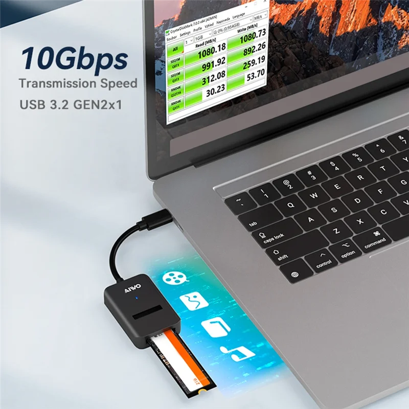 Ежедневная распродажа, 10 Гбит/с M.2 NVME SSD-корпус для PCIE NVME SSD-накопитель без инструментов, поддержка M и B M-ключей 2230/42/60/80
Ежедневная распродажа, 10 Гбит/с M.2 NVME SSD-корпус для PCIE NVME SSD-накопитель без инструментов, поддержка M и B M-ключей 2230/42/60/80