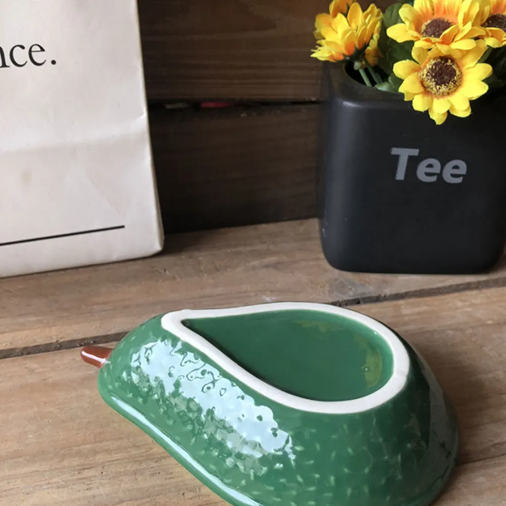 2Pcs Avocado Design Ceramic Trays Sturdy Storage Holder Fruit Candy Nuts Plates for Home Office Banquet Nut Plate
2Pcs Avocado Design Ceramic Trays Sturdy Storage Holder Fruit Candy Nuts Plates for Home Office Banquet Nut Plate