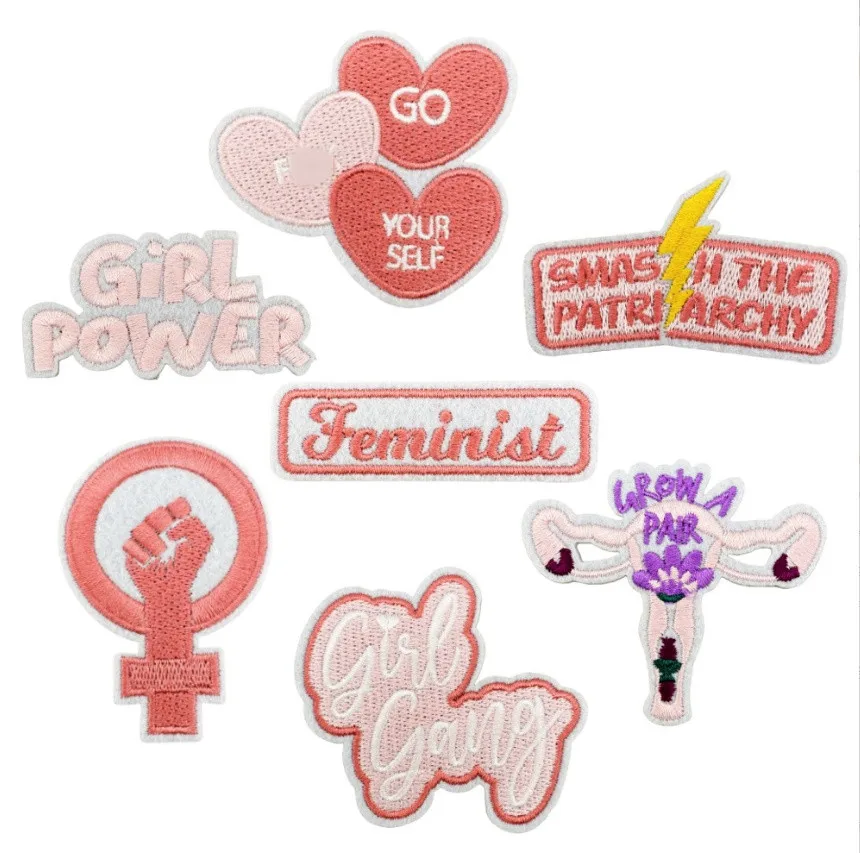 10 Pcs Girl Power Embroidered Patches Iron On Clothing Hat Bag Shoe Repair Material Phone Gift Box Decor DIY Accessory
10 Pcs Girl Power Embroidered Patches Iron On Clothing Hat Bag Shoe Repair Material Phone Gift Box Decor DIY Accessory