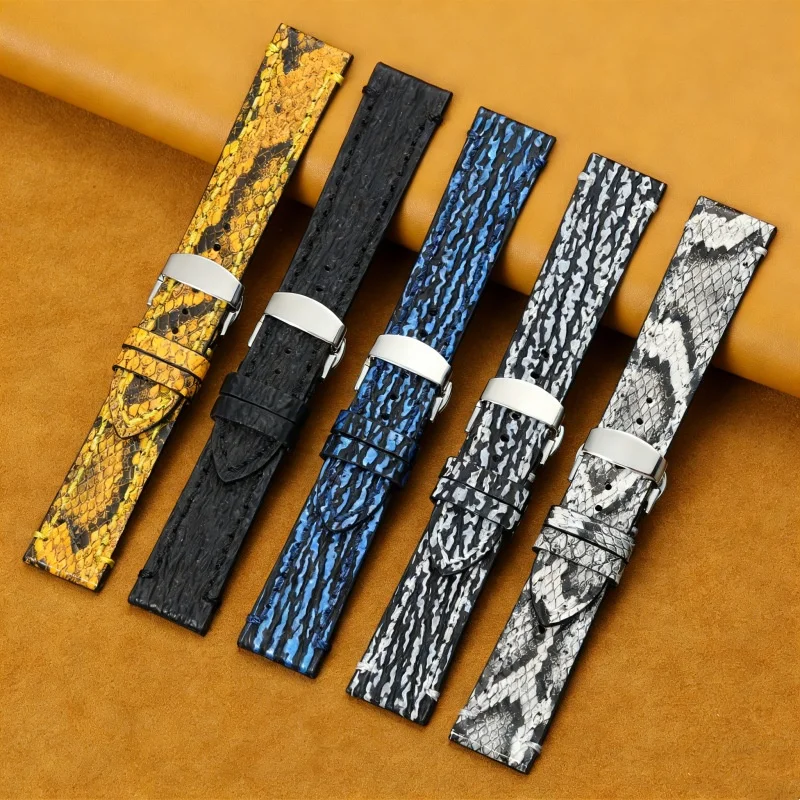18mm 20mm 22mm Vintage Handmade Cowhide Leather Watch Strap Replacement for Universal Watch Band Accessory with Butterfly Clasp
18mm 20mm 22mm Vintage Handmade Cowhide Leather Watch Strap Replacement for Universal Watch Band Accessory with Butterfly Clasp