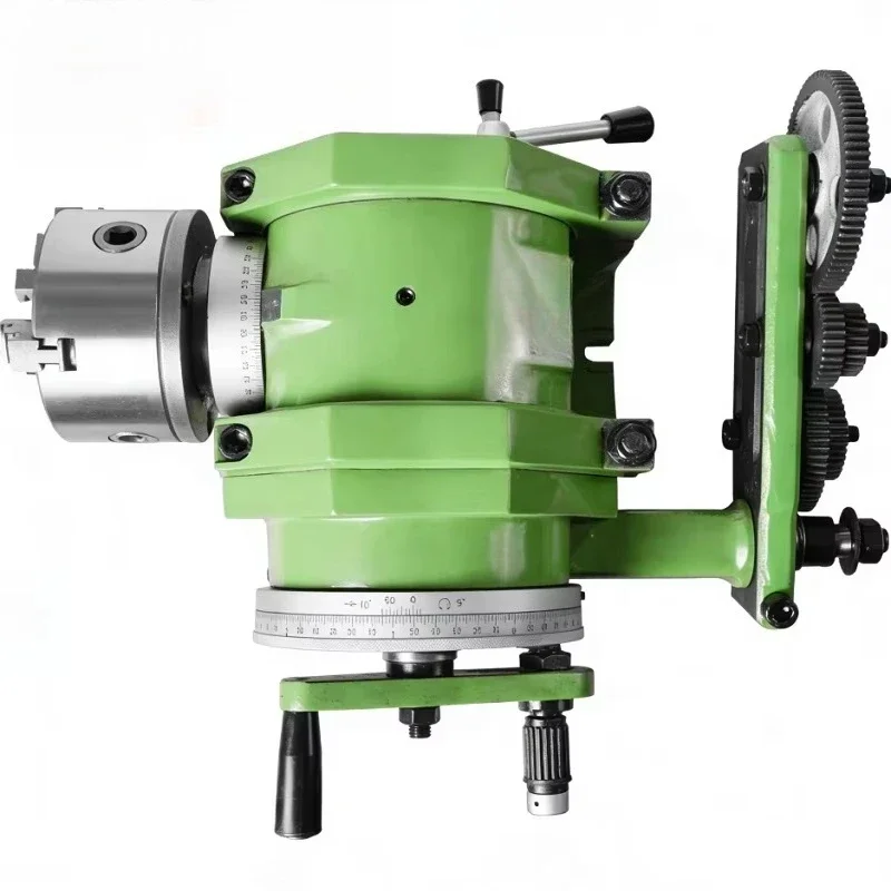 High-precision professional indexing head, cast iron indexing head for industrial milling and lathe operation
High-precision professional indexing head, cast iron indexing head for industrial milling and lathe operation