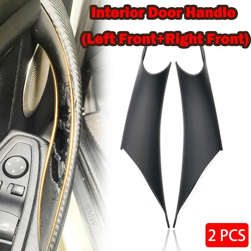 New 2X Interior Door Pull Handle Covers Fit BMW 3 Series F30 F31 F34 F80 & 4 Series F32 F33 F36 F82 F83, Front Left & Right Pair
New 2X Interior Door Pull Handle Covers Fit BMW 3 Series F30 F31 F34 F80 & 4 Series F32 F33 F36 F82 F83, Front Left & Right Pair