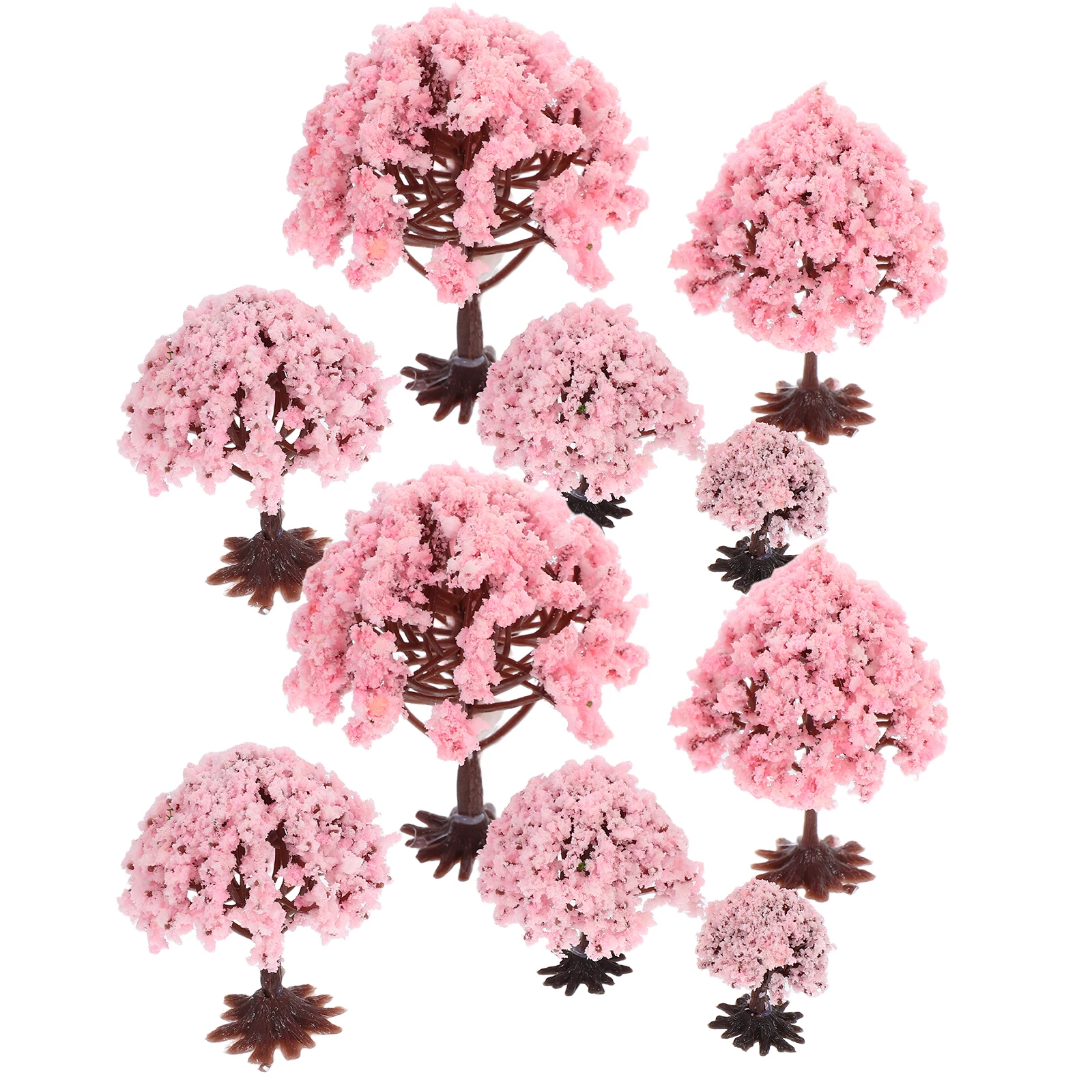 10 Pcs Artificial Flower Plants Small Trees for Sand Table Pink Layout Miniature Landscape Decor Model Centerpieces
10 Pcs Artificial Flower Plants Small Trees for Sand Table Pink Layout Miniature Landscape Decor Model Centerpieces