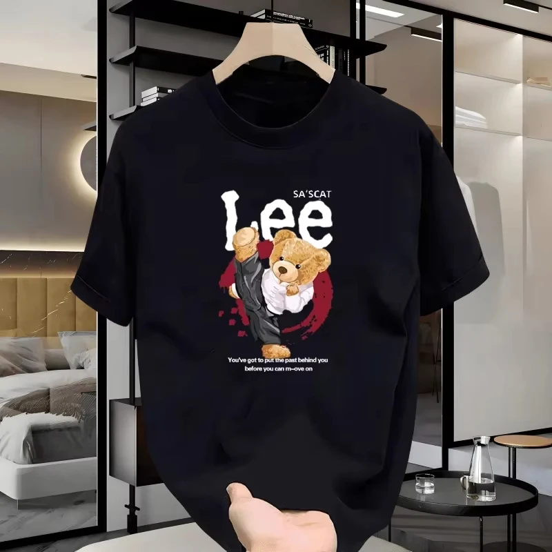2025New color T-shirt pure cotton T-shirt short sleeve Simple and fashionable print T-shirt shirt loose Breathable clothing
2025New color T-shirt pure cotton T-shirt short sleeve Simple and fashionable print T-shirt shirt loose Breathable clothing
