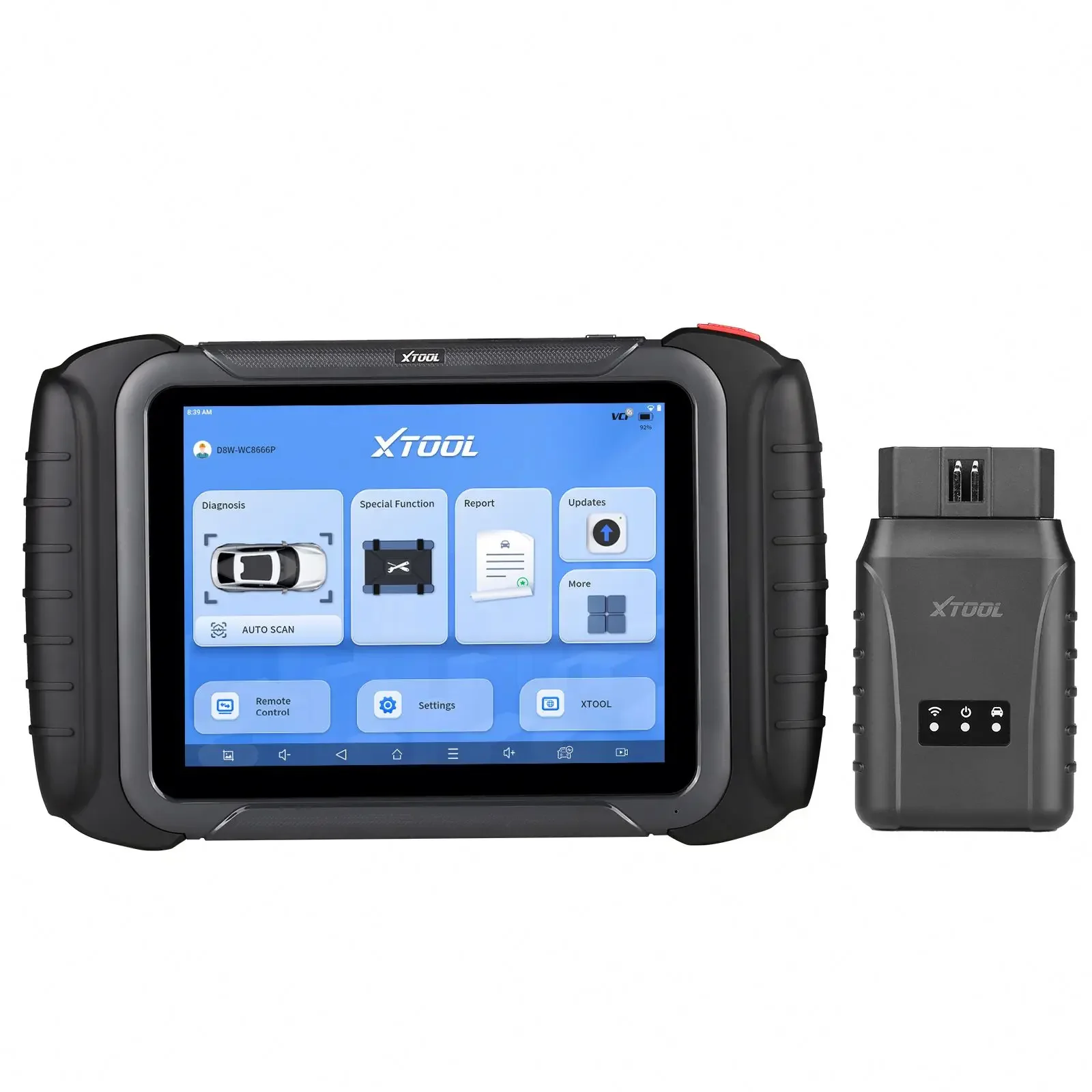 XTOOL D8W Wireless upgrade of D8 BT OBDII Automotive Full System Diagnostic Tool
XTOOL D8W Wireless upgrade of D8 BT OBDII Automotive Full System Diagnostic Tool