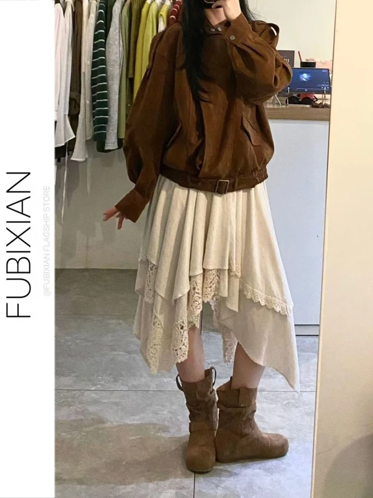 Праздничная асимметричная юбка миди с рюшами в корейском ретро-стиле, осенне-зимняя, супер-элегантная, А-силуэт, в стиле «фея»
Праздничная асимметричная юбка миди с рюшами в корейском ретро-стиле, осенне-зимняя, супер-элегантная, А-силуэт, в стиле «фея»