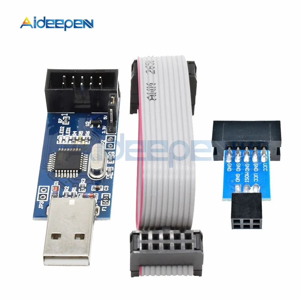 1PCS USBASP USBISP AVR Programmer USB ISP USB ASP ATMEGA8 ATMEGA128 Support Win7 64 with 10Pin To 6 Pin Adapter Board
1PCS USBASP USBISP AVR Programmer USB ISP USB ASP ATMEGA8 ATMEGA128 Support Win7 64 with 10Pin To 6 Pin Adapter Board