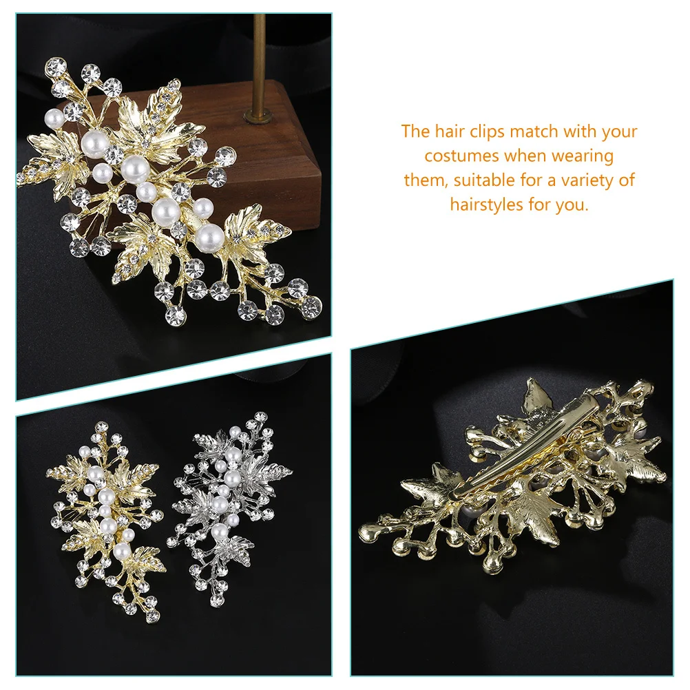 2 шт. серебряные заколки для волос с листьями и стразами, свадебные украшения для невесты, элегантные блестящие заколки-баретты
2 шт. серебряные заколки для волос с листьями и стразами, свадебные украшения для невесты, элегантные блестящие заколки-баретты