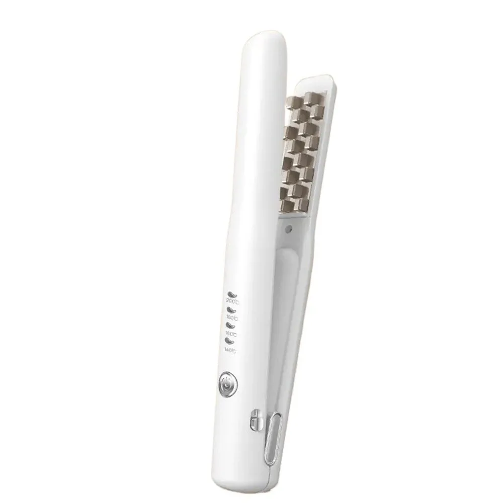 2 in 1 Mini Hair Straightener 4 Heat Levels Quickly Heating Electric Hair Curler Rechargeable Temp Adjustable
2 in 1 Mini Hair Straightener 4 Heat Levels Quickly Heating Electric Hair Curler Rechargeable Temp Adjustable