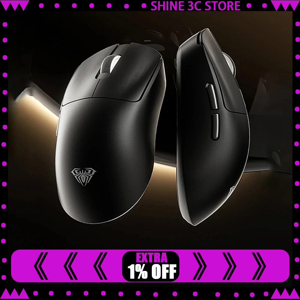 Aula SC360SE Wireless Mouse 3Mode Bluetooth Gamer Mouse SC360 SE Lightweight Notebook FPS 800mah For Small And Medium hands Mice