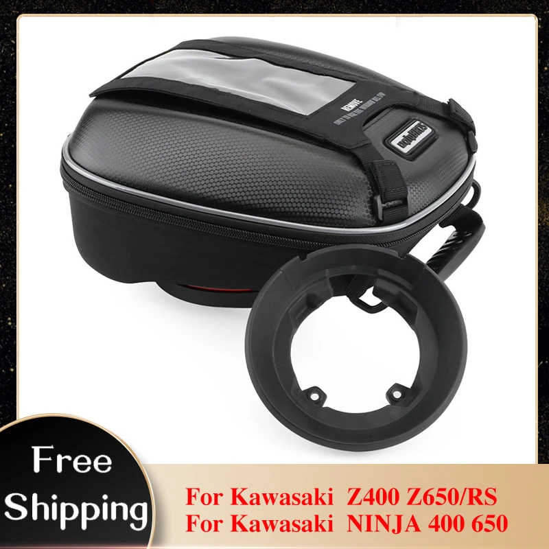 Fuel Tank Bag For KAWASAKI Z400 Z650/RS NINJA 400 650 ZX4R ZX-4RR ZX10R ZX-10RR H2 Motorcycle Waterproof Racing Bags Tanklock
Fuel Tank Bag For KAWASAKI Z400 Z650/RS NINJA 400 650 ZX4R ZX-4RR ZX10R ZX-10RR H2 Motorcycle Waterproof Racing Bags Tanklock