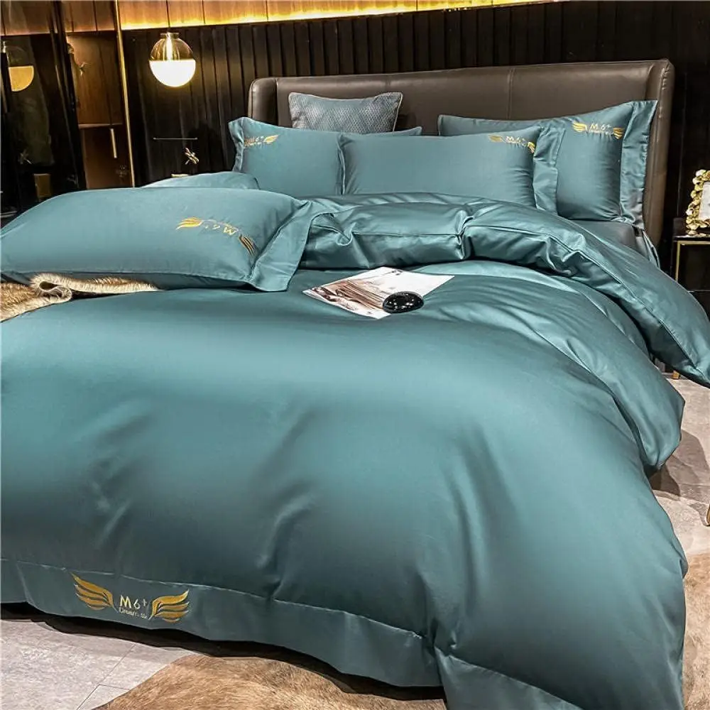 Комплект постельного белья King Size из длинноволокнистого хлопка, однотонный, для спальни, отеля, фиолетово-серый, 220x240 см, 4 предмета (G)
Комплект постельного белья King Size из длинноволокнистого хлопка, однотонный, для спальни, отеля, фиолетово-серый, 220x240 см, 4 предмета (G)