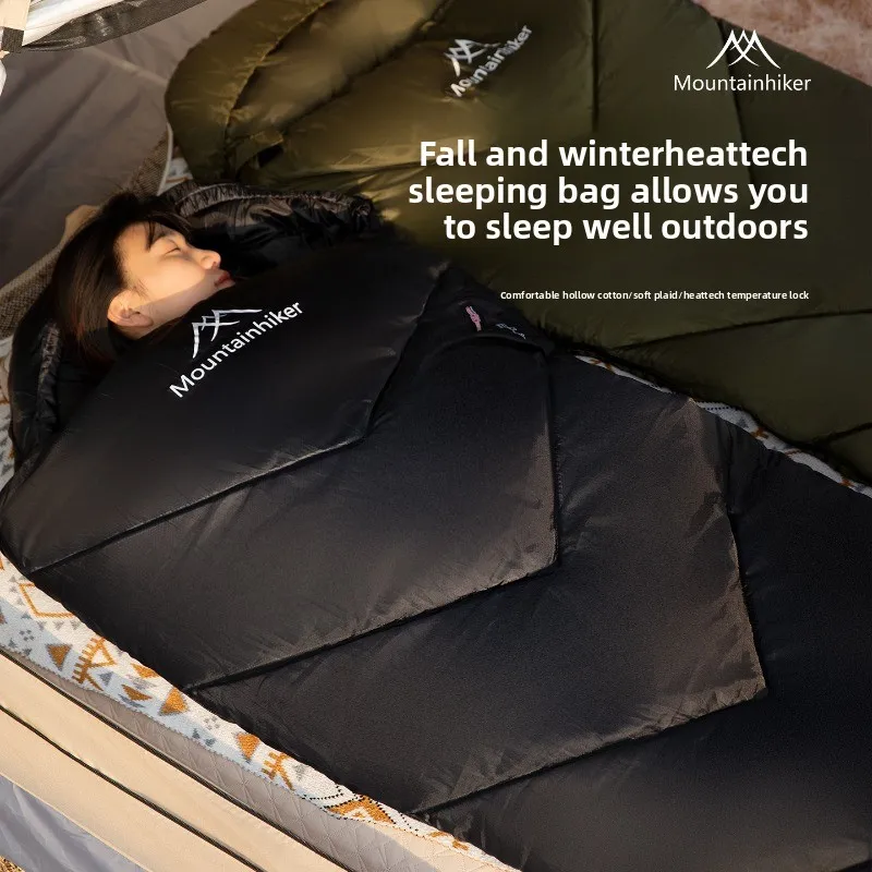 Mountainhiker all-season mummy sleeping bag, thick stain-proof adult bag for camping, office nap & daily rest
Mountainhiker all-season mummy sleeping bag, thick stain-proof adult bag for camping, office nap & daily rest