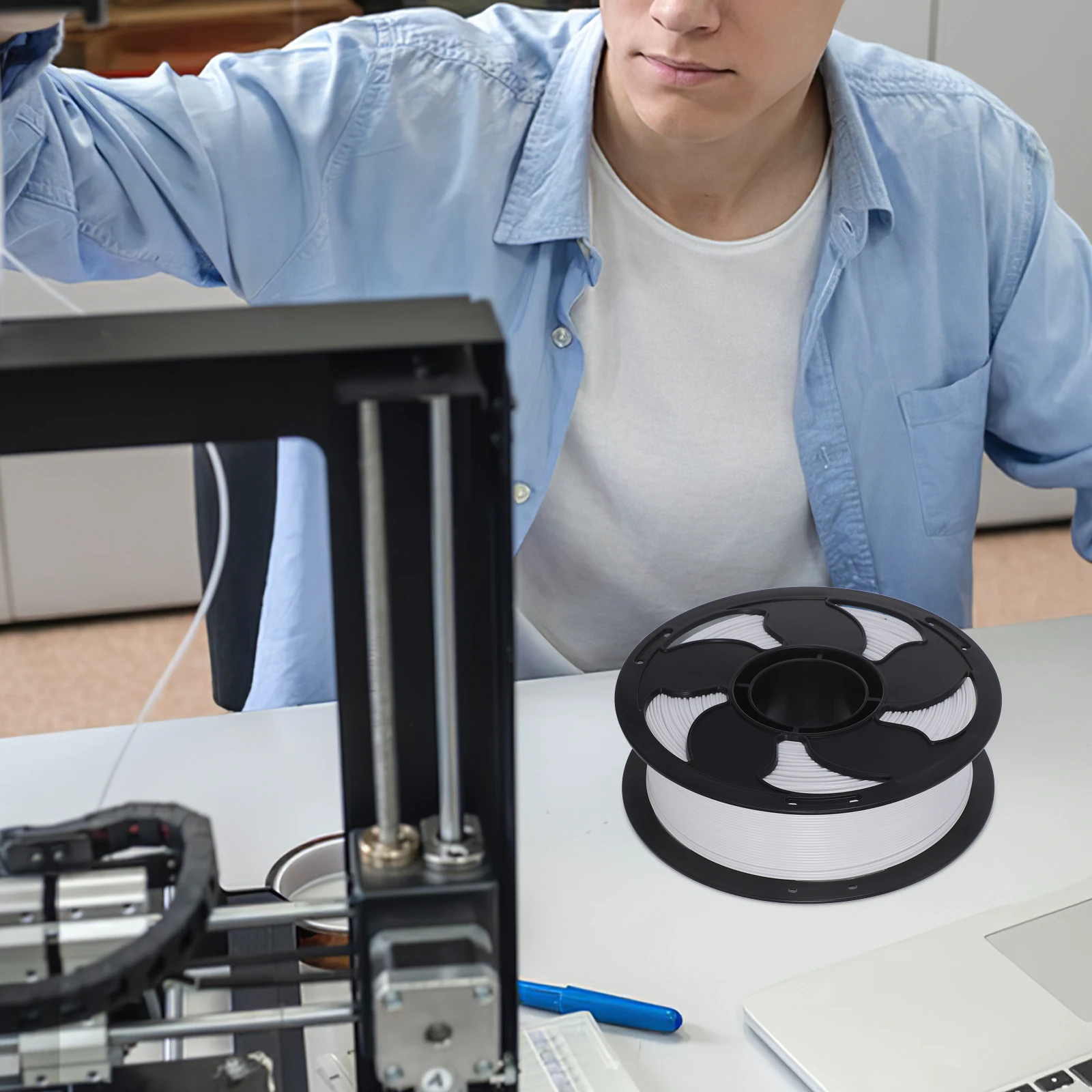 1 Roll 1.75Mm Petg 3D Printer Filament Bubble Free High Purity 1Kg Spool For Diy Crafts Prototypes Engineering 3D 
1 Roll 1.75Mm Petg 3D Printer Filament Bubble Free High Purity 1Kg Spool For Diy Crafts Prototypes Engineering 3D