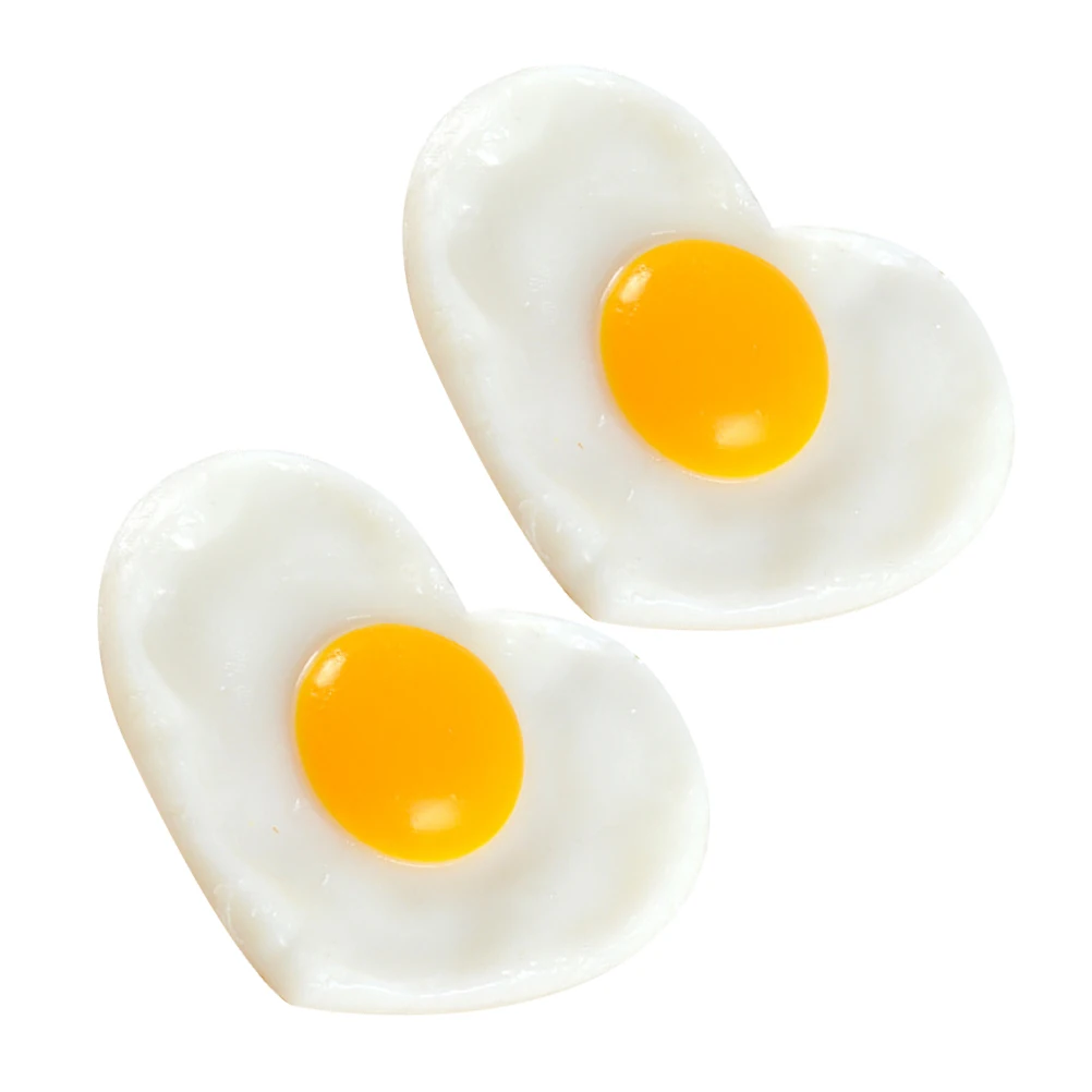 2 Pcs Simulated Poached Eggs Fake Fried Kitchen Model Simulation Plastic Artificial Toy Prop 
2 Pcs Simulated Poached Eggs Fake Fried Kitchen Model Simulation Plastic Artificial Toy Prop