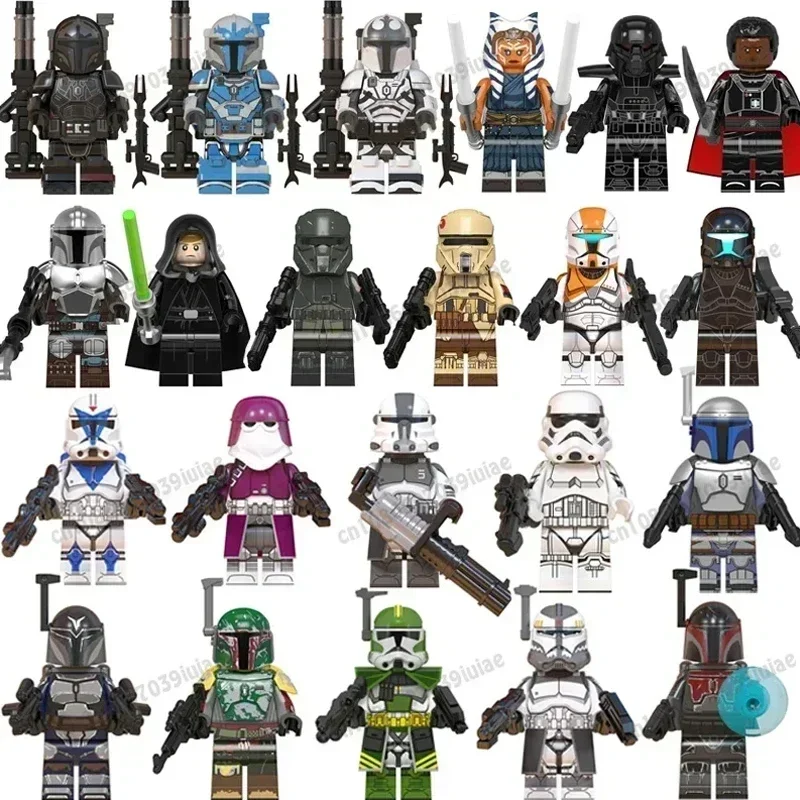 STAR WARS Mandalorian Building Block Mini Robot Figure Toy Bricks Assembling Doll Building Blocks Birthday Present WM991
STAR WARS Mandalorian Building Block Mini Robot Figure Toy Bricks Assembling Doll Building Blocks Birthday Present WM991