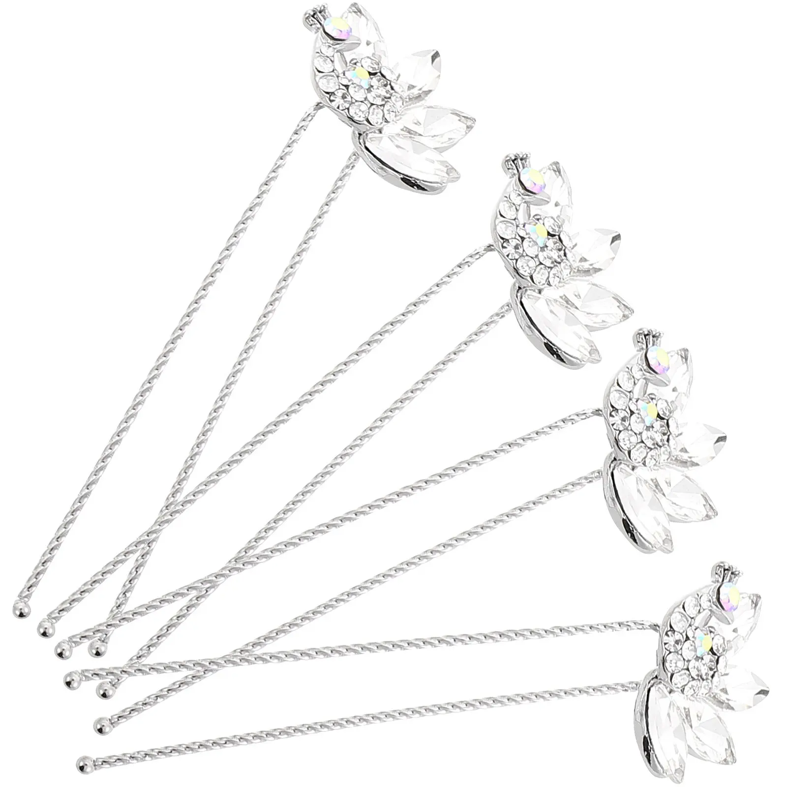 4Pcs Rhinestone Hairpins U Shaped Bridal Accessories Wedding Party Bridesmaid Decorative Pieces Wedding Hair Accessories
4Pcs Rhinestone Hairpins U Shaped Bridal Accessories Wedding Party Bridesmaid Decorative Pieces Wedding Hair Accessories