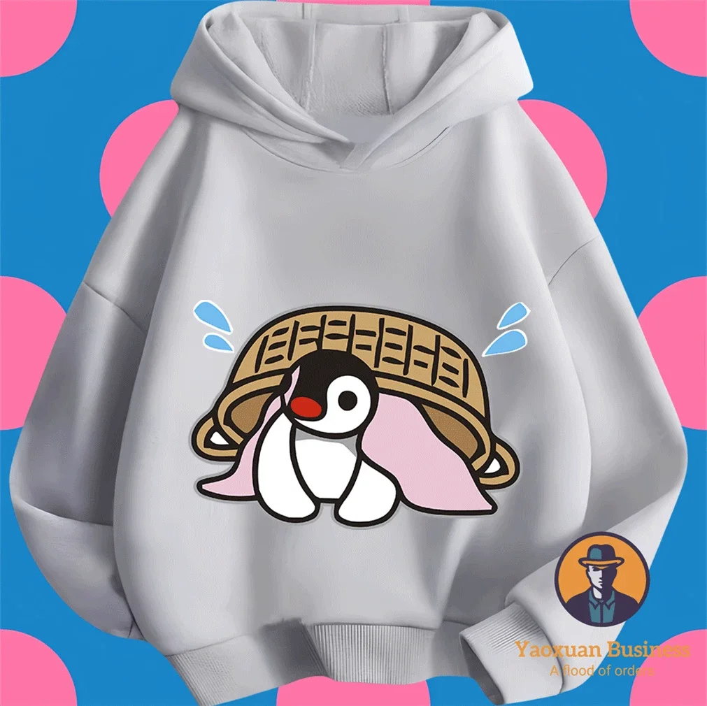 Cute Cartoon Print Kids Teens 2-14Y Pingu Cotton Hoodie Autumn Winter Fashion Hot Sale
Cute Cartoon Print Kids Teens 2-14Y Pingu Cotton Hoodie Autumn Winter Fashion Hot Sale