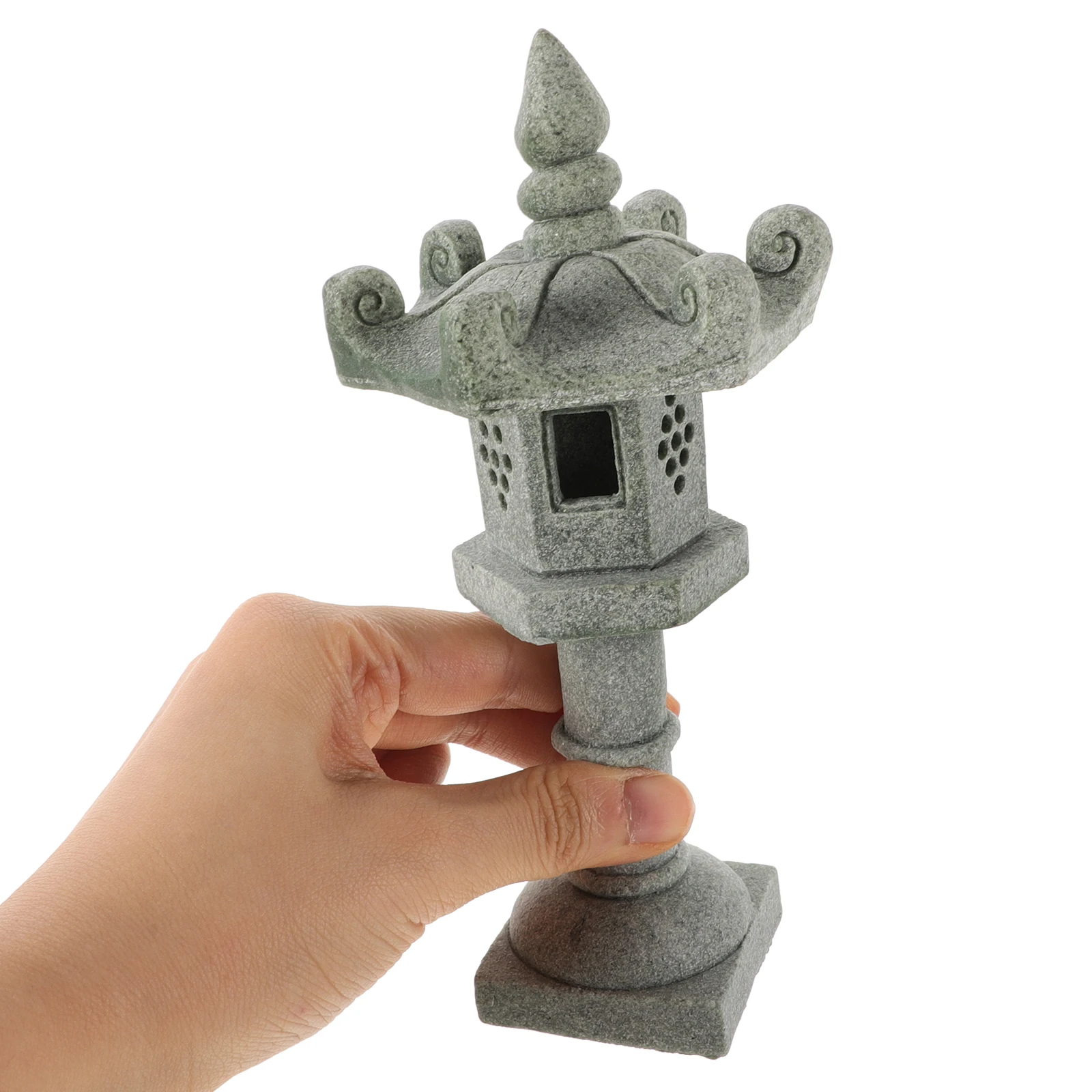 Stone Lantern Ornaments Mini Pagoda Statue Grey Green Sandstone Garden Decor Bonsai Adorn Micro Landscape DIY Miniature Scene
Stone Lantern Ornaments Mini Pagoda Statue Grey Green Sandstone Garden Decor Bonsai Adorn Micro Landscape DIY Miniature Scene
