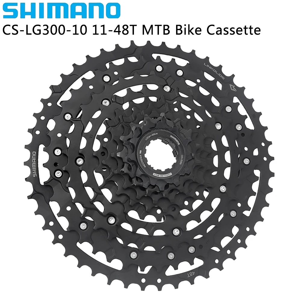 Звездочка для велосипеда SHIMANO сигналов LG300, 10 скоростей, LINKGLIDE CS-LG300-10 11-48T, черная велосипедная свободная шина для горного велосипеда, оригинальные детали
Звездочка для велосипеда SHIMANO сигналов LG300, 10 скоростей, LINKGLIDE CS-LG300-10 11-48T, черная велосипедная свободная шина для горного велосипеда, оригинальные детали