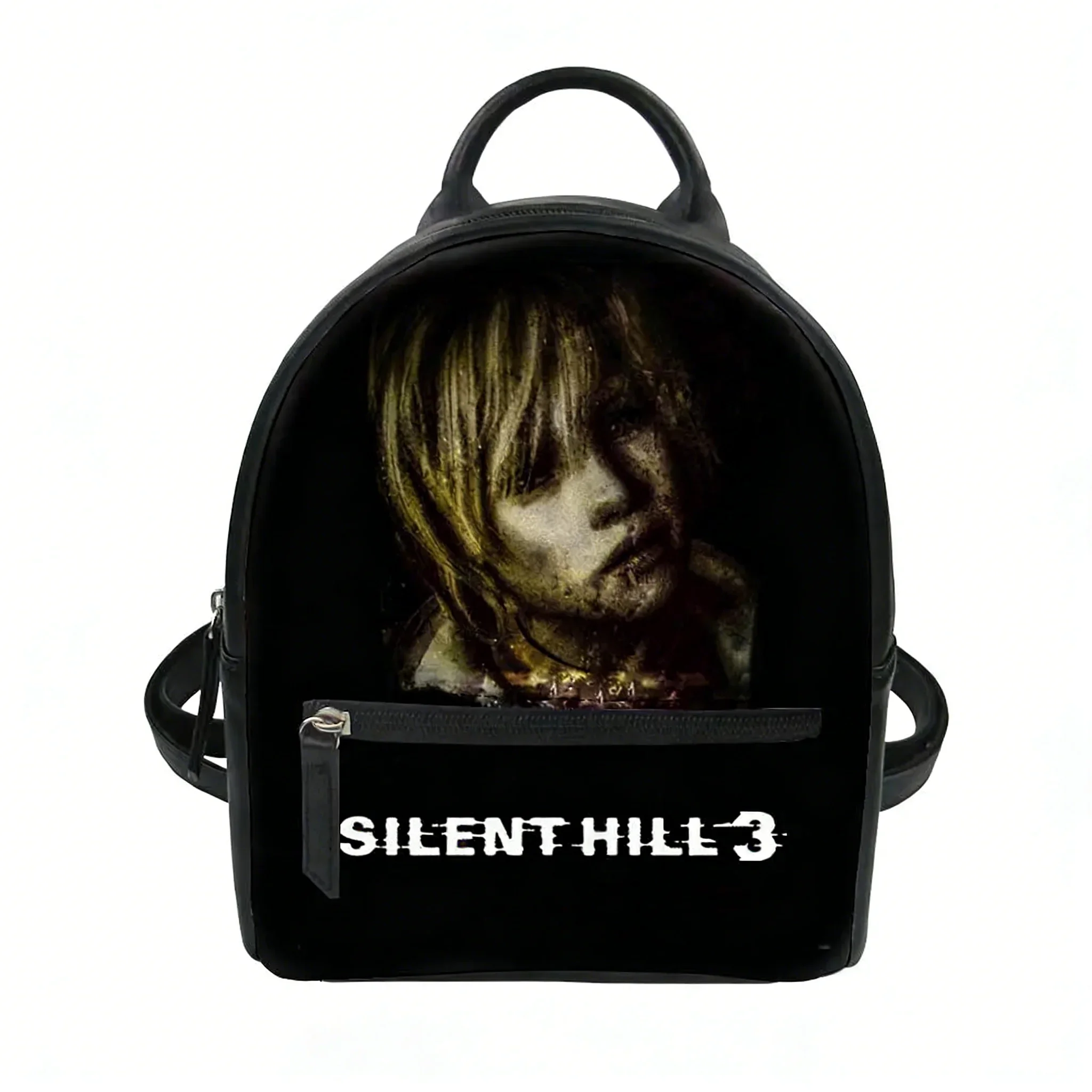 Silent Hill 3 Backpack Purse Womens Schoolbags Customized Double Shoulder Bag High Quality Mini Daypack Leather Travel Bag Gift
Silent Hill 3 Backpack Purse Womens Schoolbags Customized Double Shoulder Bag High Quality Mini Daypack Leather Travel Bag Gift