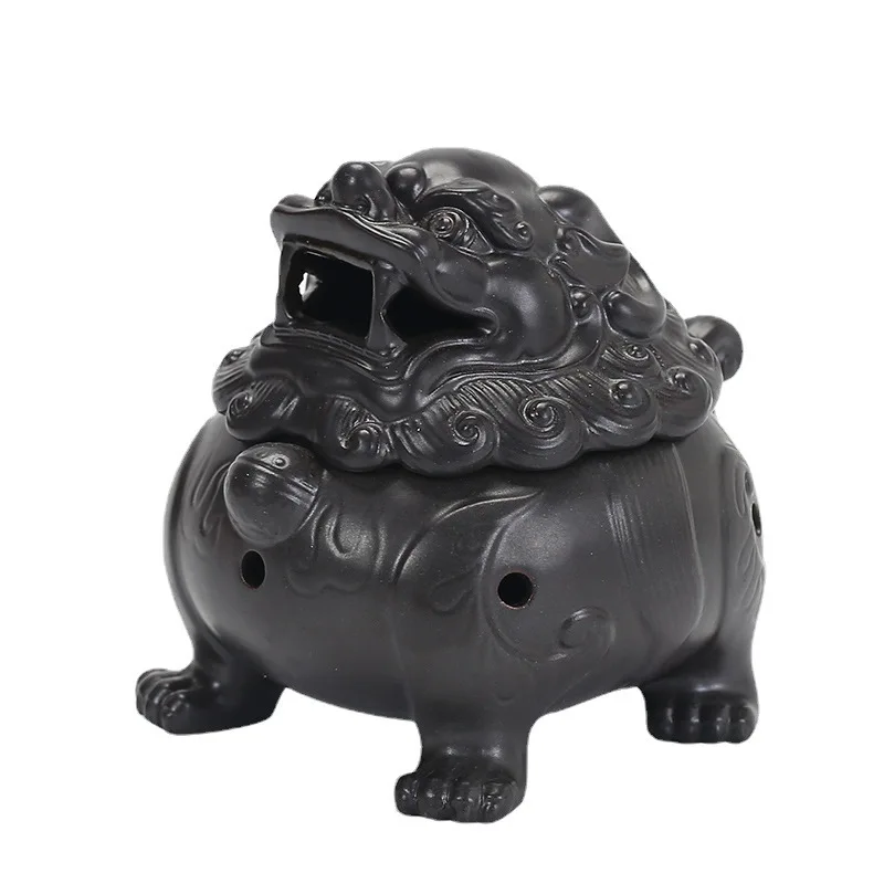 Creative ceramic Pixiu plate incense burner
Creative ceramic Pixiu plate incense burner