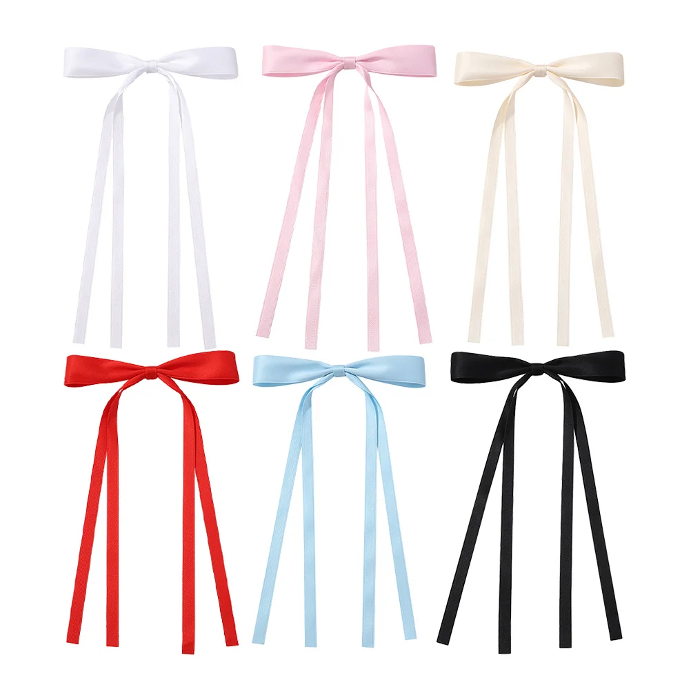6Pcs Bow Hair Clips Women Lightweight Long Tail Hair Accessories for Wedding Teens Bow Clips for Women
6Pcs Bow Hair Clips Women Lightweight Long Tail Hair Accessories for Wedding Teens Bow Clips for Women