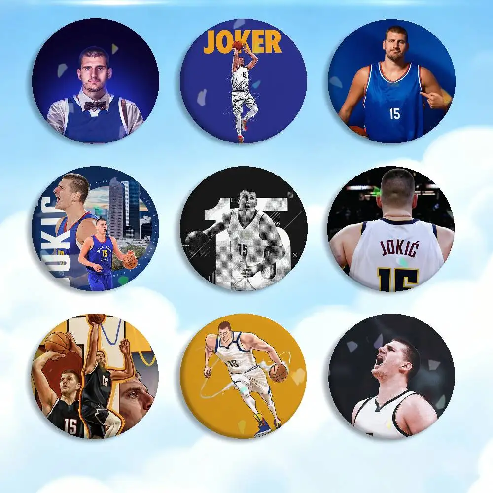 1PC N-nikola J-jokic Badges Creative Tinplate Button PinsBrooch Badge Clothes Backpack
1PC N-nikola J-jokic Badges Creative Tinplate Button PinsBrooch Badge Clothes Backpack