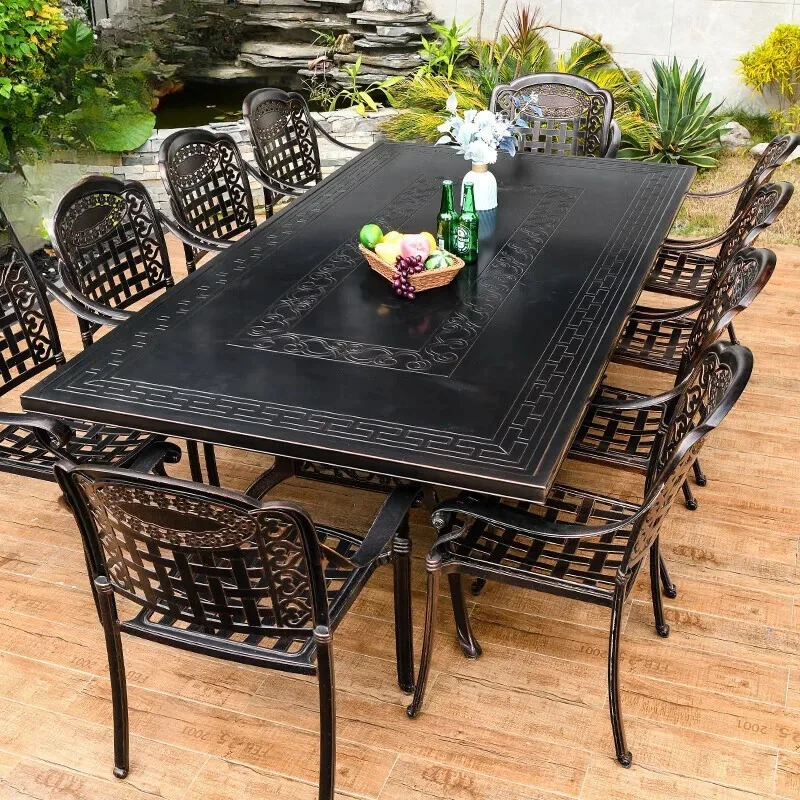 Outdoor tables and chairs Cast aluminum tables and chairs Garden table and chair combination
Outdoor tables and chairs Cast aluminum tables and chairs Garden table and chair combination